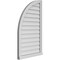 Ekena Millwork Quarter Round Top Left Surface Mount PVC Gable Vent w/ 2"W x 2"P Brickmould Sill Frame, 24"W x 40"H GVPQL24X4003SN - alternate 5